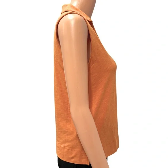 NWOT SIGRID OLSEN V Neck Collared Tank Medium - Picture 3 of 10